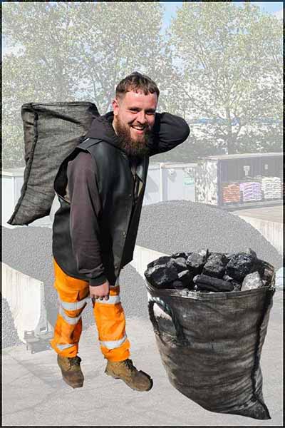 50kg Open Coal Sack Example