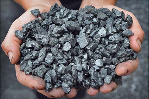 Anthracite Grains Held