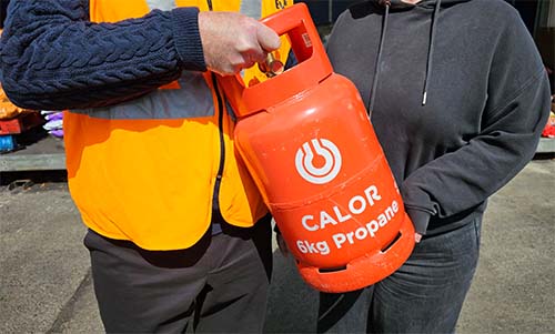 Exchanging LPG
